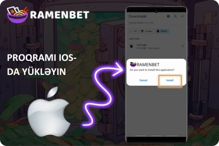iOS Cihazlara RamenBet APP